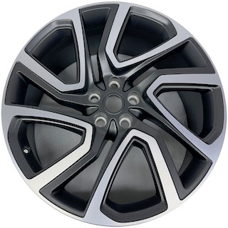 22" x 9.5" 2017-2019 Land Rover Discovery Used 5 Double Spoke Original Alloy Wheel LR082902 72295