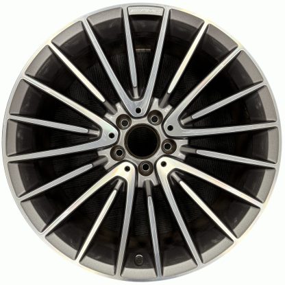 20" x 8" 2018-2019 Mercedes Benz GLA Class (156 Type)           Size: 20" x 8", 5 Lug, 112mm Bolt Pattern             Finish: Machined and Charcoal                 OE: 15640129007X21           Description: Used 20 Spoke  OE Alloy Wheel             Condition: Like-New Used 20 Spoke  OE Alloy Wheel 15640129007X21 85581B