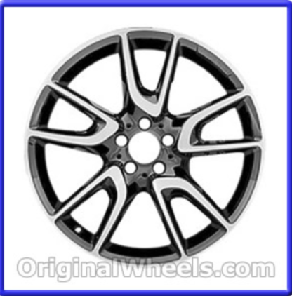 20" x 9" REAR  (AKA: 85544)           2017-2021 Mercedes Benz E Class  (213 Type) (Note: E300, E400, E43) - REAR  (AKA: 85544)           2017-2021 Mercedes Benz E Class  (213 Type) (Note: E300, E53) Used 5 Double Spoke  OEM Alloy  Rim 21340125007X21 85613