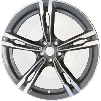 19" x 10.5" REAR        2018-2023 BMW M5 Used   5 Double Spoke Original Alloy Wheel 36117857076 86387