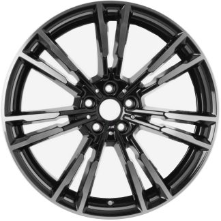 20" x 10.5" REAR        2018-2023 BMW M5 Used 7 Double Spoke OEM Alloy Wheel 36118073979 86390A