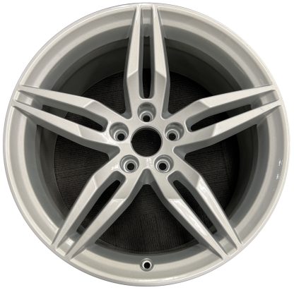 19” x 8.5” 	2018-2019 Audi A5  Used 5 Split Spoke Original Alloy Rim  	59073
