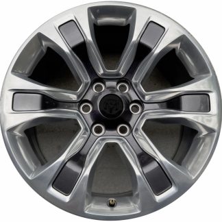 20” x 9”    2019-2024   Dodge   Truck 1500   OE:  5YD591UWAA    Used 12 Spoke Original Alloy Wheel 2678A