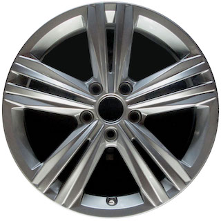 17" x 7" 2019-2024    Volkswagen Jetta Used 10 Spoke OE Alloy Wheel 5GM601025TZ49, 5GM601025T "Trenton" 70046A
