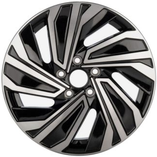 17" x 7" 2019-2021    Volkswagen Jetta Used 5 Spoke OEM Alloy Wheel 5GM601025J, 5GM601025JFZZ "Tornado" 70047B