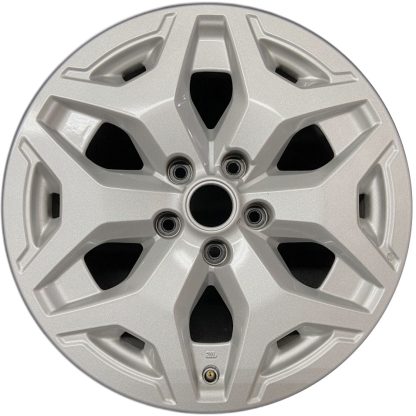 17" x 7" 2019-2024 Subaru Forester Used 5 Y Spoke OEM Alloy Rims 28111SJ020 68866A