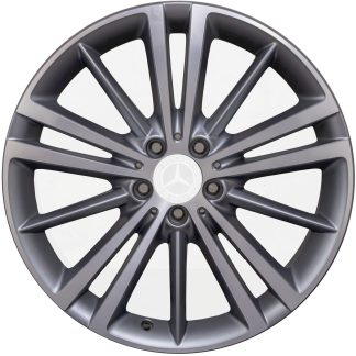 19" x 8" 2019-2023    Mercedes-Benz  CLS Class (257 Type) CLS450 Used 15 Spoke Factory Original Alloy Wheel 25740103007X69, 2574010300 85670