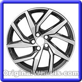 18" x 7.5" 2019-2021    Volvo 60 Series (Note: S60, V60 Models Only) Used 10 Spoke Original Alloy Wheel 322596719 70468