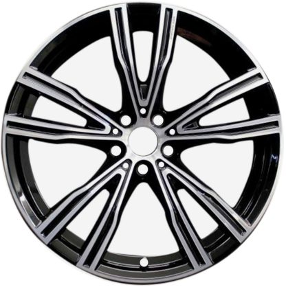 20" x 8" FRONT      2020-2024 BMW 840i   -     2019-2024    BMW M850i OE: 36118072027   Used 5 V Spoke Factory Alloy Wheel  86420