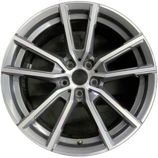 18" x 7.5" 2022-2024 BMW 230i -  2021-2022 BMW 330e - 2019-2022 BMW 330i - 2021-2024 BMW 430i - 2022 BMW M240i - 2020 BMW M340i  Used 5 Split Spoke OEM Alloy Rim 36116883522 86487