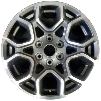 18" x 8.5"         2021-2022 Ford Truck F150 Used  6 Spoke Snowflake Design OEM Alloy Rims  10340A