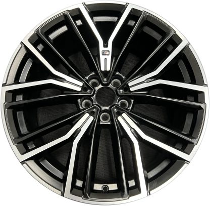 20" x 8" FRONT         2021-2023 BMW 530e - FRONT         2021-2023 BMW 530i - FRONT         2021-2023 BMW 540i - FRONT         2021-2023 BMW M550i Used 20 Spoke Original Alloy Wheel 36118747236 86160