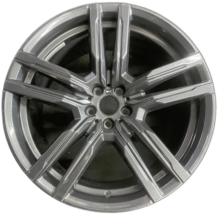 21" x 11.5" REAR 2021-2023 BMW X5 - REAR 2021-2023 BMW X5M - REAR 2021-2023 BMW X6 - REAR 2021-2023 BMW X6M Used 10 Split Spoke Original Alloy Wheel 36118090715 86242