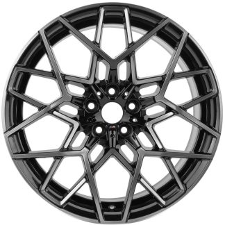 20" x 9.5" FRONT          2020-2024 BMW M8 - OE: 36108089568 - Used Snowflake Spoke Factory Alloy Rim 86563A