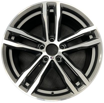19" x 8" FRONT         2018-2020 BMW 430i - FRONT         2018-2020 BMW 440i Used Front 5 Double Spoke Factory Alloy Wheels 36117856710 86568A