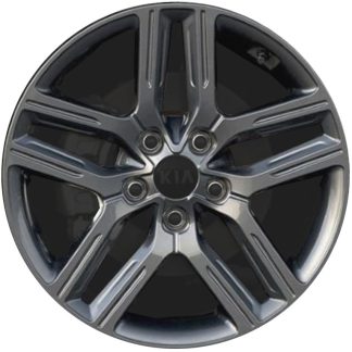 17" x 7" 2019-2024    Kia Forte Used 10 Spoke Factory Alloy Wheel  74780B