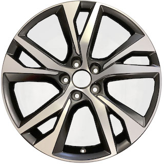 18" x 8" 2019-2024    Volvo 60 Series (Note: S60, V60 Models Only) - 2019-2024    Volvo 60 Series (Note: S60 Model Only) Used 5 Split Spoke Factory Alloy Wheel 314714825 70503