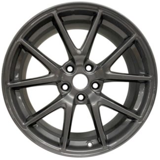 18" x 8.5" 2021 Tesla Model 3 Used 10  Spoke  OEM Alloy Wheels 104426100A 95159