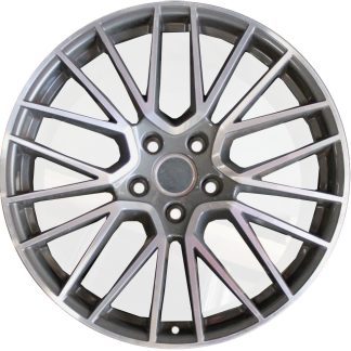 21" x 11" REAR    (Offset: 58mm)     2019-2023 Porsche Cayenne OE: 9Y0601025LOC6 Used 10 Split  Spoke OEM Alloy Rim  67580