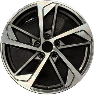 18" x 8" 2020 Audi A3 Used Factory 5  Spoke Factory Alloy Rim 8V0601025ER 96981  (Without “Audi Sport” Sticker)