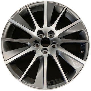 19" x 7.5" 2016-2019 Toyota Highlander Used 12 Spoke Factory Alloy Rims 426110E470 75215B