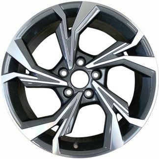 18" x 8" 2022-2023 Audi A3 (Quattro 2022-2023) Used 5 Split Spoke Original Alloy Wheel 8Y0601025H 12090