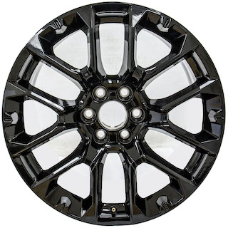 22" x 9" 2022-2023 Cadillac Escalade - 2022-2023 Cadillac Escalade  ESV  -  2022-2024 Chevrolet Tahoe  -  2024 Chevrolet Colorado  -  2022-2025 Chevrolet Suburban - 2024 Chevrolet Silverado - 2022-2024 - 2022-2024 GMC Sierra Denali 1500 - GMC Sierra 1500  -  2022-2024 GMC Yukon    Used 6-Y    Spoke Original Alloy Rims 14079