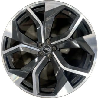 23" x 10.5" 2020-2023 Audi RSQ 8 Used 5 Split Spoke Original Alloy Rims 4M8601025AF 12071
