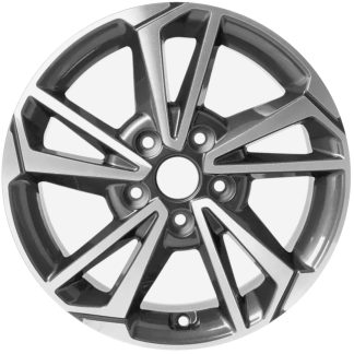 16" x 6.5" 2022-2024    Kia Forte Used 5 Double Spoke Factory Alloy Wheel 52910M7700 74833
