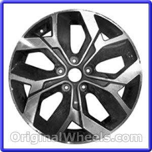 18" x 7" 2020-2022 Kia Sportage Used 5 Split Spoke OEM Alloy Wheels 52910D9330 74806