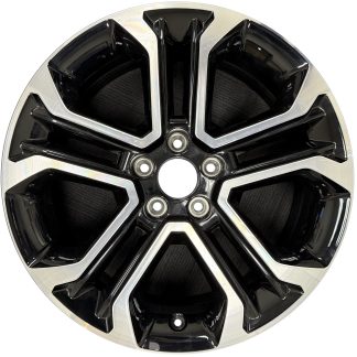 18" x 7" 2022-2024 Jeep Compass Used 5 Split Spoke Factory Alloy Wheel 6XK432X8AA 9274