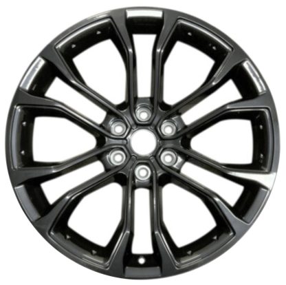 22" x 9" 2022-2025 Jeep Grand Wagoneer (Inlays not included)  Used 12 Spoke Factory Alloy Wheels 9279A