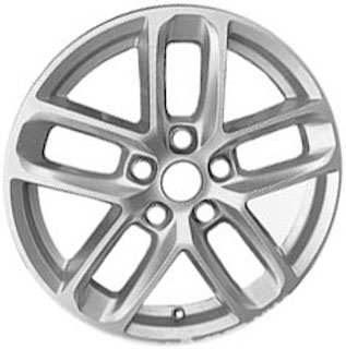 18" x 8" 2021-2023 Jeep Grand Cherokee  - 2021-2025 Jeep Grand Cherokee   Used 5-Split Spoke Factory Original Alloy Wheels 4726885AA 9286