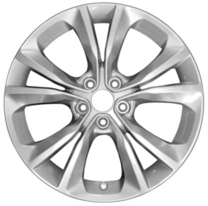 19" x 7.5"         2020-2022    Dodge Challenger -         2020-2022    Dodge Charger Used 5 Double Spoke Factory Alloy Wheel 6TE83DD5AA 2709A