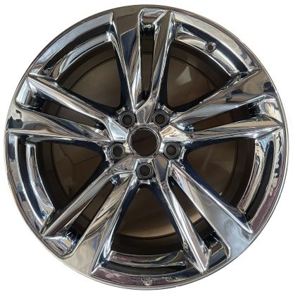19" x 8.5" Light PVD Chrome 2014-2024 Infiniti Q50 Used  5 Double Factory Original Alloy Wheels D03004GA3K 73765B