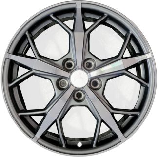 19" x 8.5" FRONT  (AKA: 14013)         2020-2024 Chevrolet Corvette Used Front 5 Triple Spoke Stock Alloy Wheels 23404165, 84600213 14011B