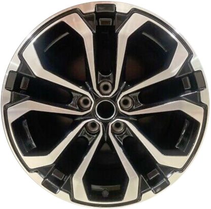 19" x 7.5" 2018-2021 GMC Terrain Used 5 Double Spoke OEM Alloy Rim 23419545 5899B