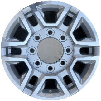 17" x 7.5" 2020-2024    Chevrolet Silverado 2500 - 2020-2025 GMC Sierra 2500 -  2020-2022 GMC Sierra Denali -  2022-2023 GMC Sierra Denali  Used 12 Spoke  OEM Alloy Wheel 23376244 5948