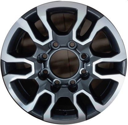 18” x 8” GMC Sierra 2500 2020-2025 GMC Sierra 3500 2020-2025 GMC Sierra Denali 2500 2020-2024 GMC Sierra Denali 3500 2020-2024   Used 12 Spoke Original Alloy Rim 5949A
