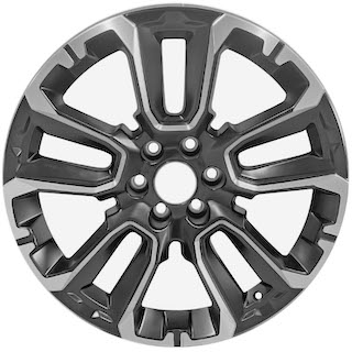 22" x 9" 2022-2023    Chevrolet Silverado 1500 - 2022-2023    Chevrolet Suburban - 2022-2023    Chevrolet Tahoe - 2022-2023 GMC Yukon  (Compatible with: Yukon and Yukon XL) Used 10 Spoke Stock Alloy Wheel 84582669 14088