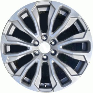 22" x 9"          2023    GMC Sierra      2023    GMC Sierra Denali    2021-2023    GMC Yukon   Used 12 Spoke OEM Alloy Wheel 84423416 14025