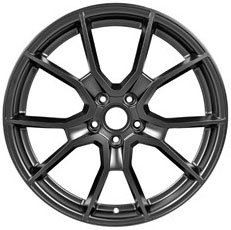 21" x 9.5" FRONT 2020-2024 Porsche Taycan   OE: 9J1601025BCJE1   Used 5 Double Spoke Factory Alloy  Rim  67607A