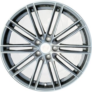 22" x 10" FRONT         2019-2024 Porsche Cayenne OE: 9Y0601025BROC6   Used 10 Double  Spoke OEM Alloy Rim  67583
