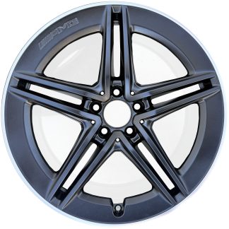 19" x 9" 2021-2023 Mercedes Benz CLA Class (177 Type)  (Note: AMG) Used 5 Split Spoke Stock Alloy Rim 17740122007X71 65594