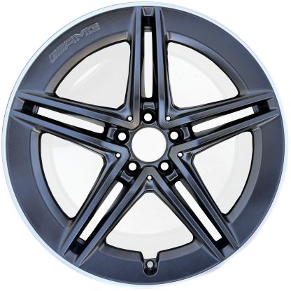 19" x 9" 2021-2023 Mercedes Benz CLA Class (177 Type)  (Note: AMG) Used 5 Split Spoke Stock Alloy Rim 17740122007X71 65594