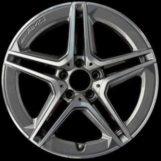 18" x 7.5" 2019-2022 Mercedes Benz A220 - 2019-2022 Mercedes Benz A250 - 2020-2023 Mercedes Benz CLA Class (177 Type) Used 5 Split Spoke Stock Alloy Rim 17740115007X44 85723A