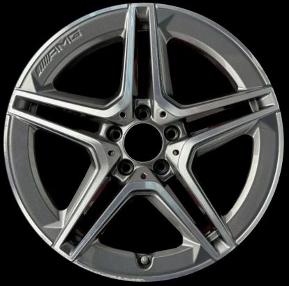18" x 7.5" 2019-2022 Mercedes Benz A220 - 2019-2022 Mercedes Benz A250 - 2020-2023 Mercedes Benz CLA Class (177 Type) Used 5 Split Spoke Stock Alloy Rim 17740115007X44 85723A