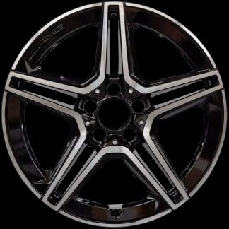 18" x 7.5" 2019-2022 Mercedes Benz A220 - 2019-2022 Mercedes Benz A250 - 2020-2023 Mercedes Benz CLA Class (177 Type) Used 5 Split Spoke Stock Alloy Rim 17740115007X23 85723B