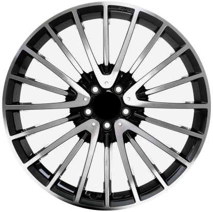 21" x 10" REAR         2021-2022 Mercedes Benz  S Class Used 20 Spoke  Factory Alloy Rim 22340118007X23 65606A