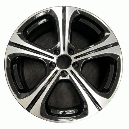 19" x 7.5" 2022-2023 Mercedes Benz C Class (206 Type) Used 5 Spoke OEM Alloy Wheels 20640153007X23 86658
